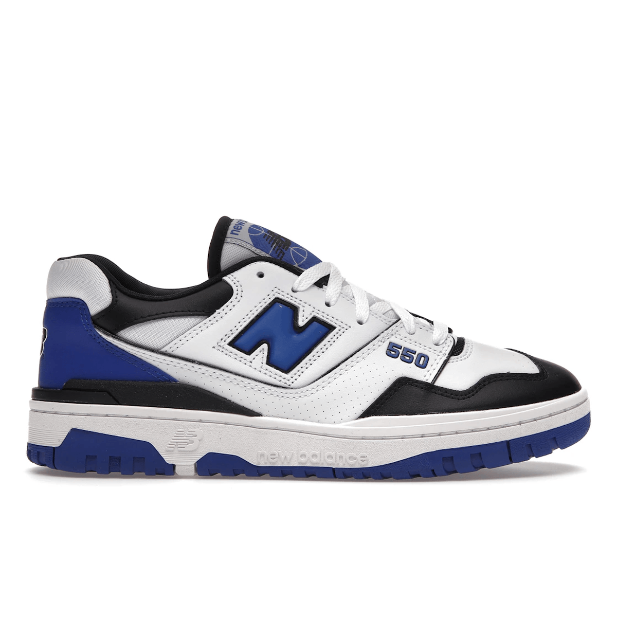 New Balance 550 White Royal Black — 36