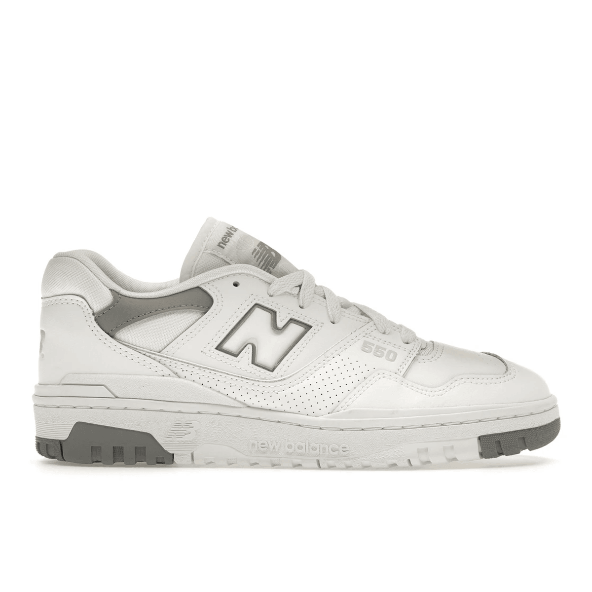 New Balance 550 White Shadow Grey — 36