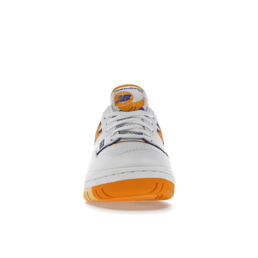 New Balance 550 White Vibrant Orange — 36