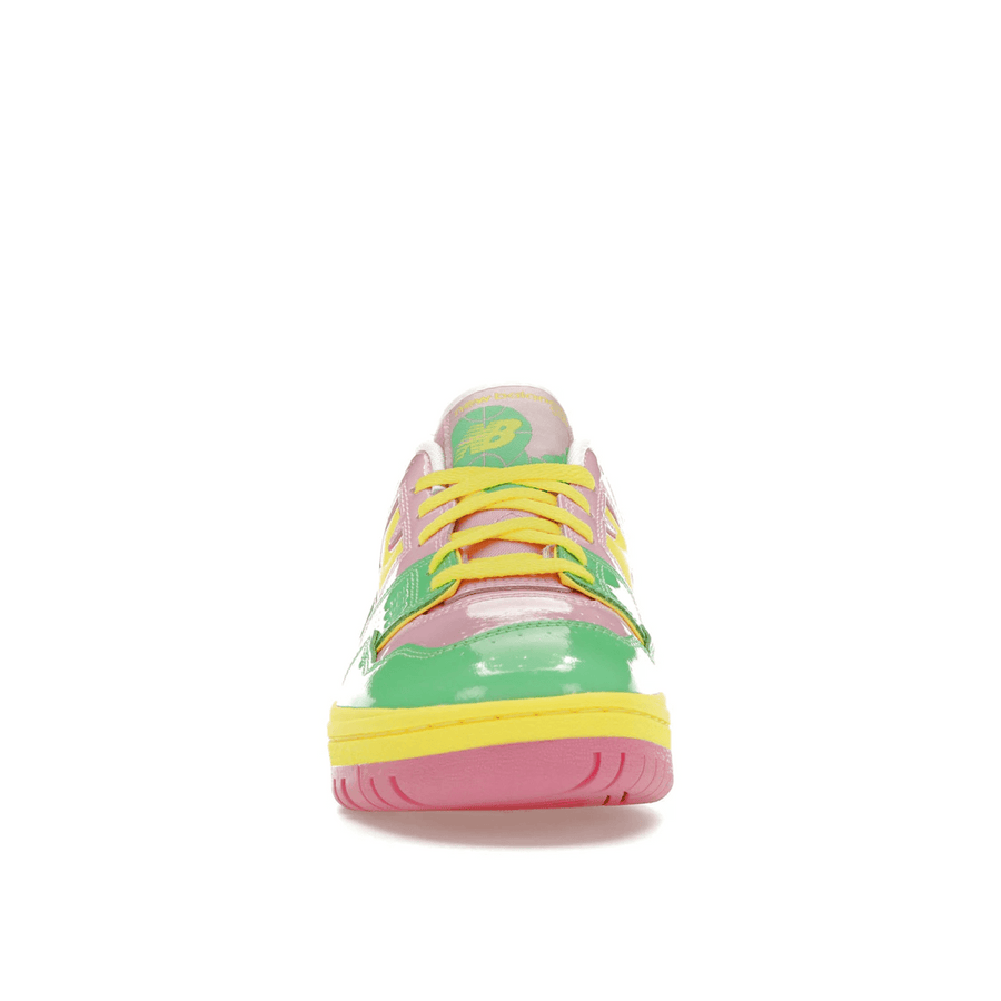 New Balance 550 Y2K Patent Leather Pack Pink Green — 36