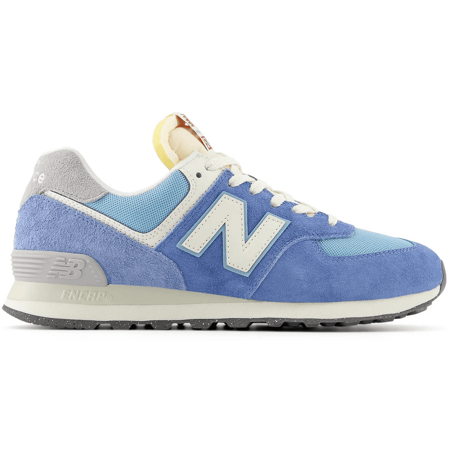 New Balance 574 Blue Laguna Sea Salt — 36