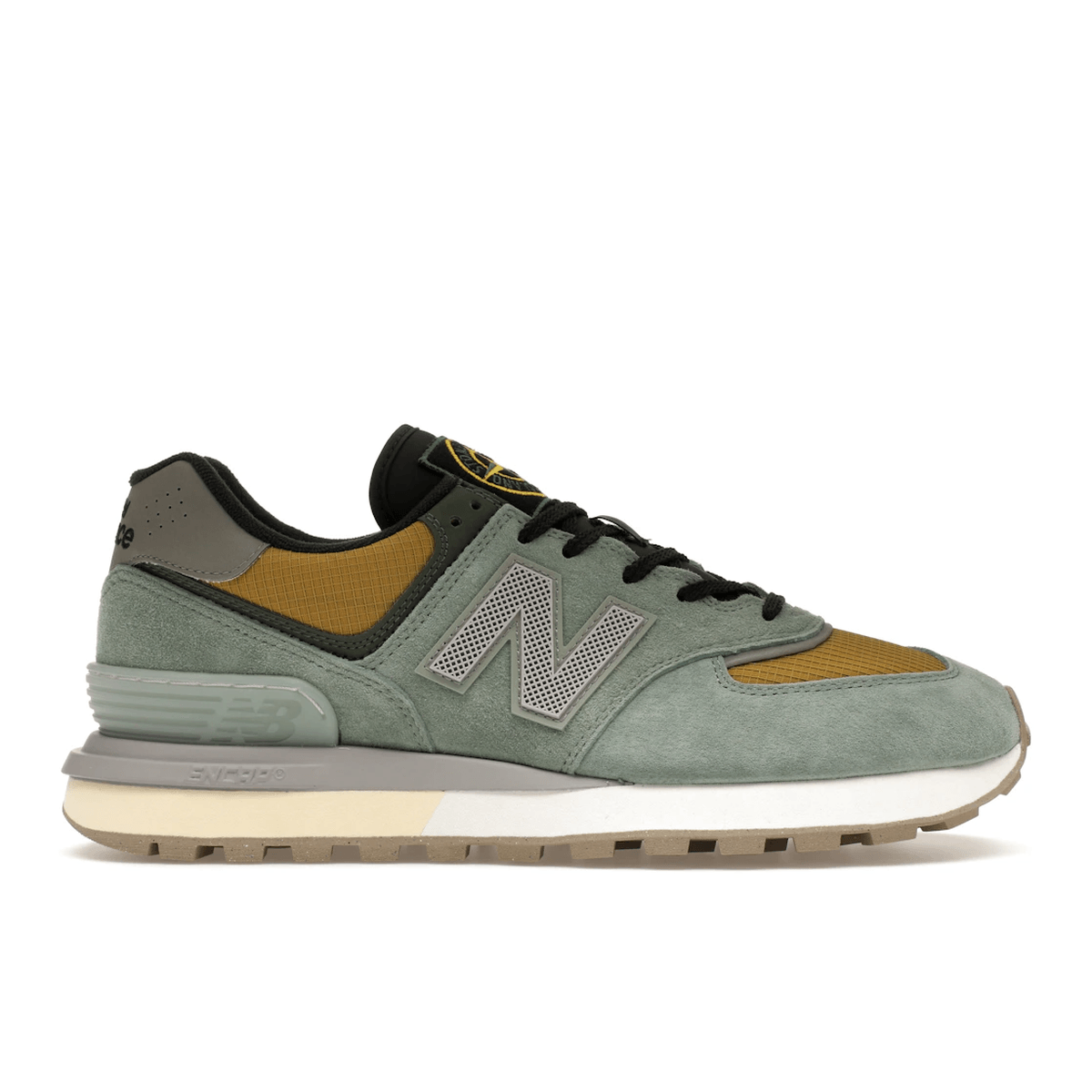 New Balance 574 Legacy Stone Island Light Green — 36
