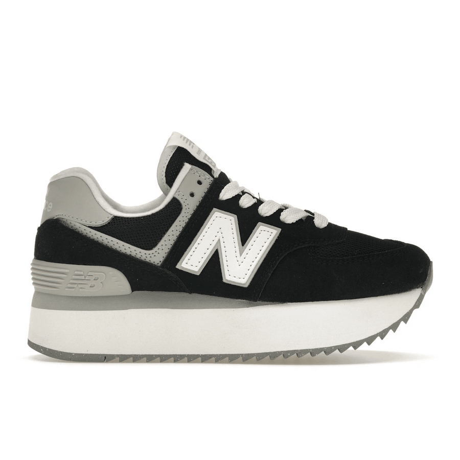 New Balance 574 Plus Black Grey — 36