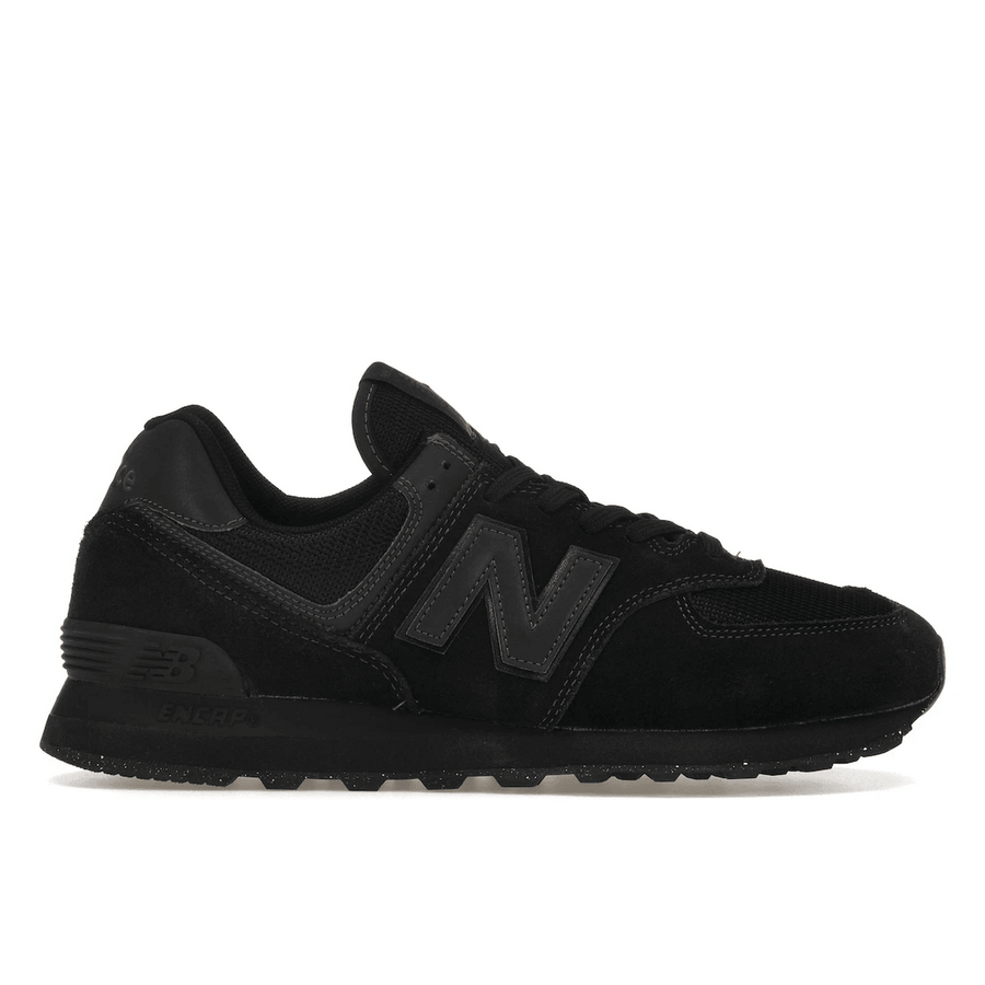 New Balance 574 Triple Black — 36