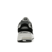 New Balance 992 Black Gray Suede