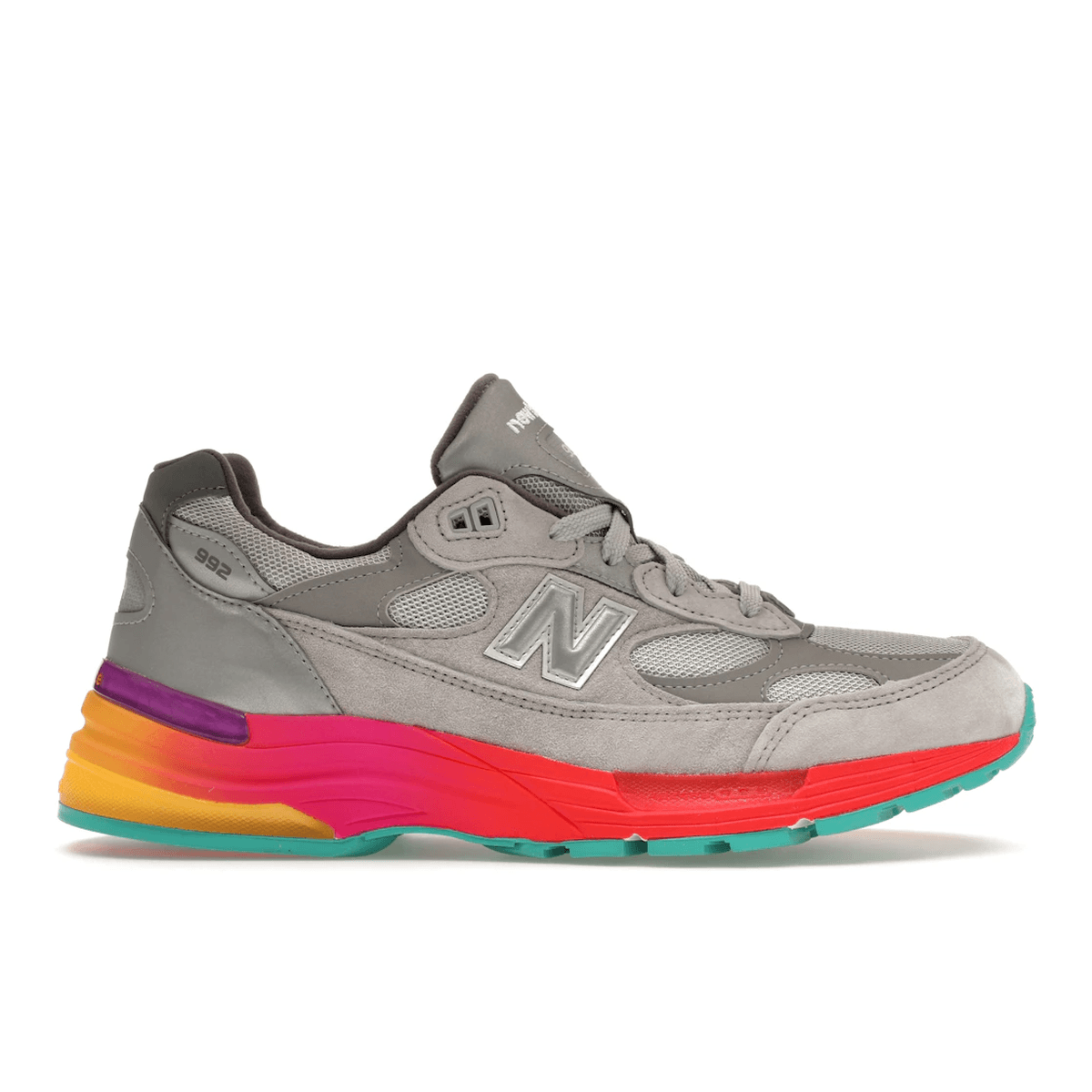 New Balance 992 MiUSA Gray Multi — 36