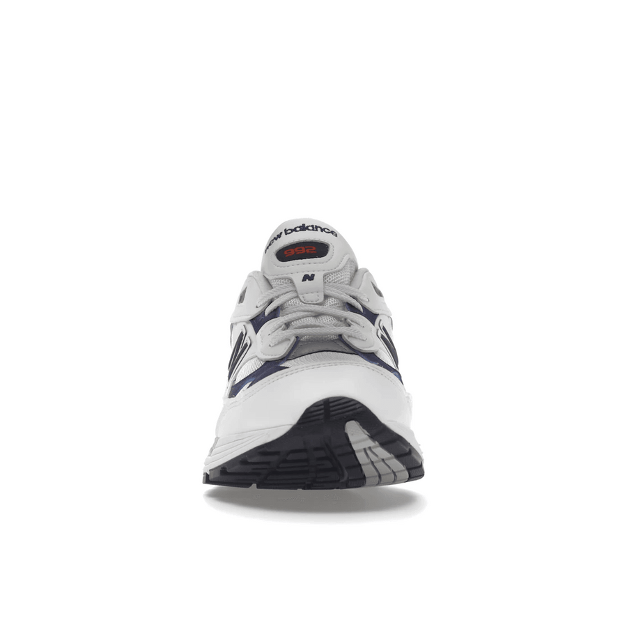 New Balance 992 White Navy — 36