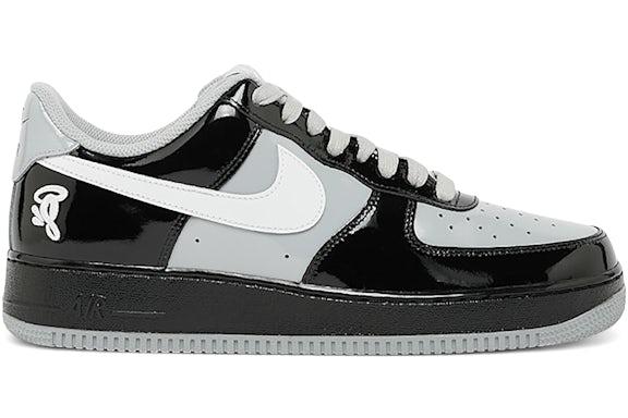 Nike Air Force 1 Low Syna Central Cee Black White Smoke Grey — 36