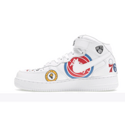 Nike Air Force 1 Mid Supreme NBA White
