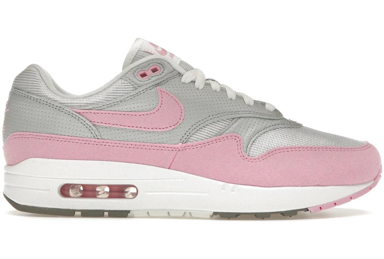 Nike Air Max 1 '87 Metallic Platinum Pink Rise — 36
