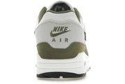 Nike Air Max 1 White Black Medium Olive