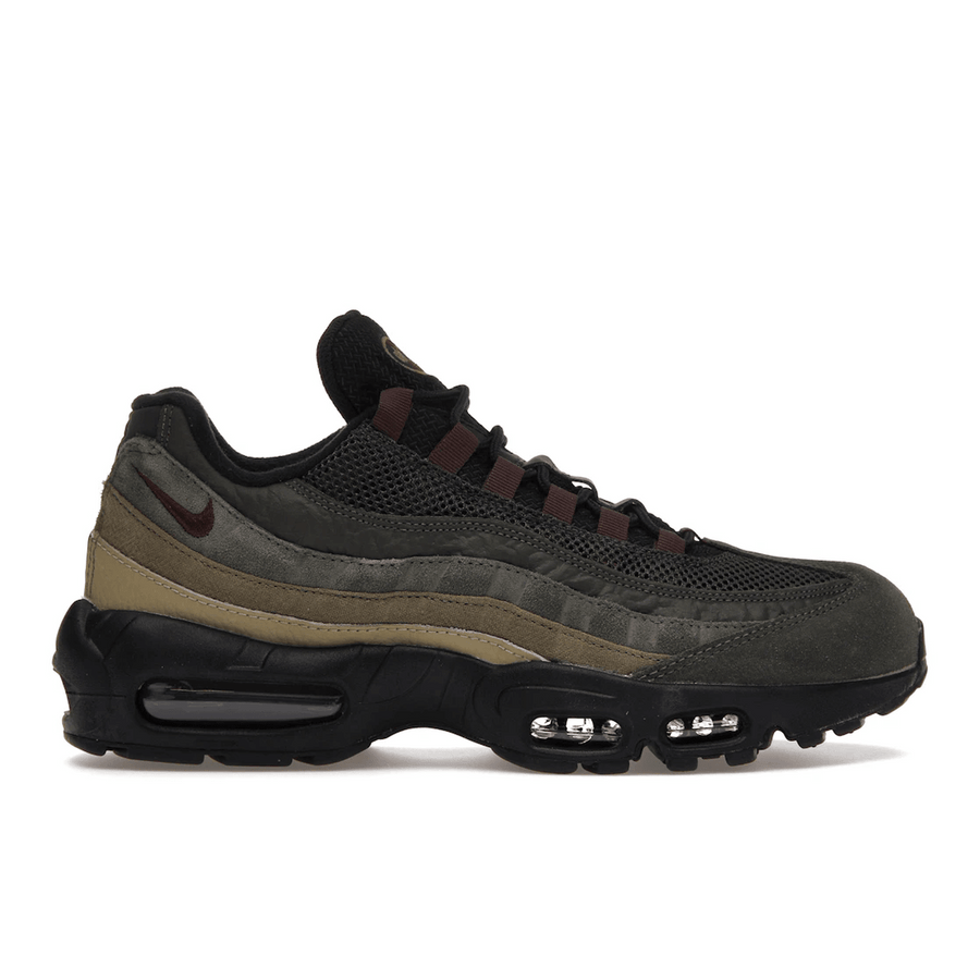 Nike Air Max 95 Black Earth Sequoia Cargo Khaki — 36
