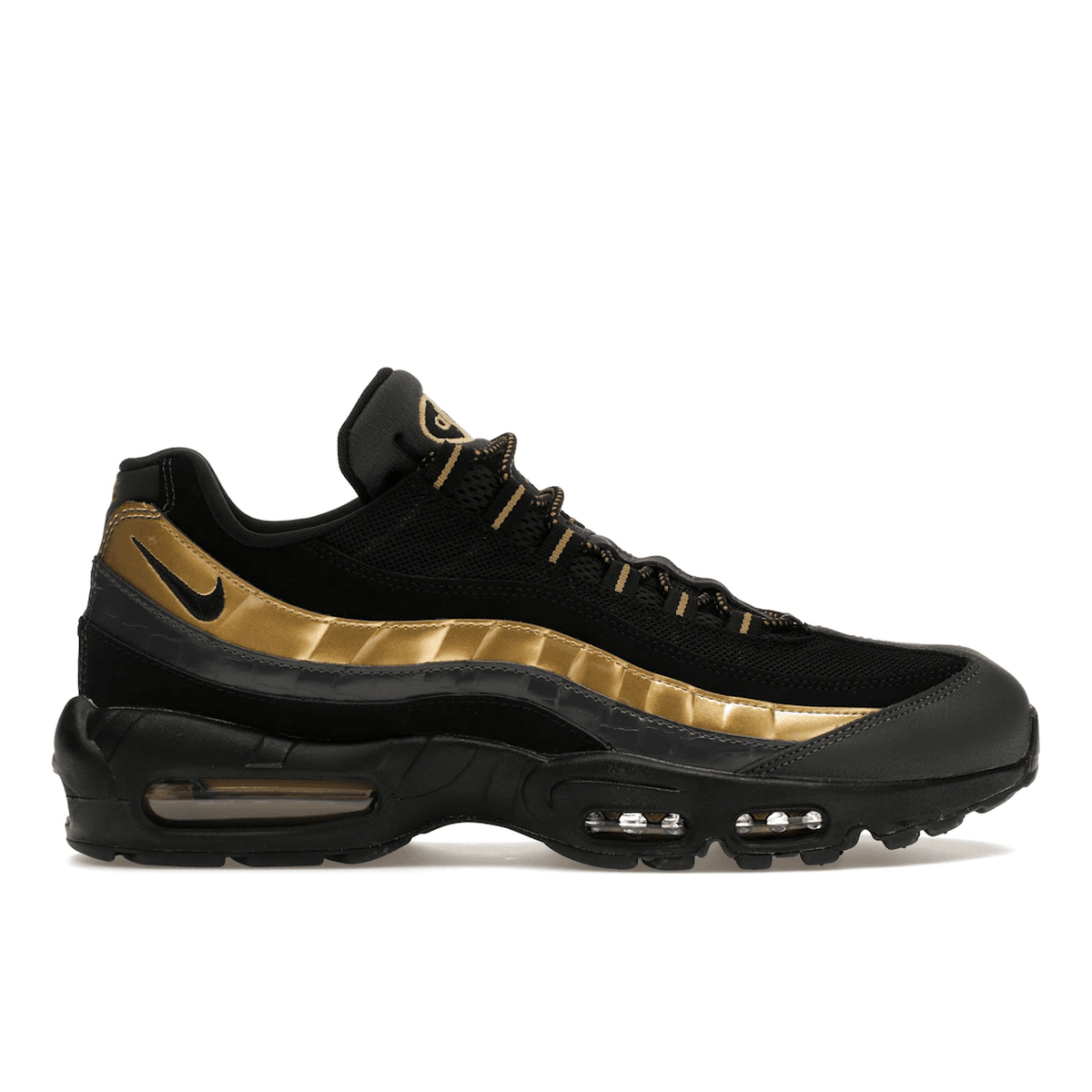 Nike Air Max 95 Black Metallic Gold — 36
