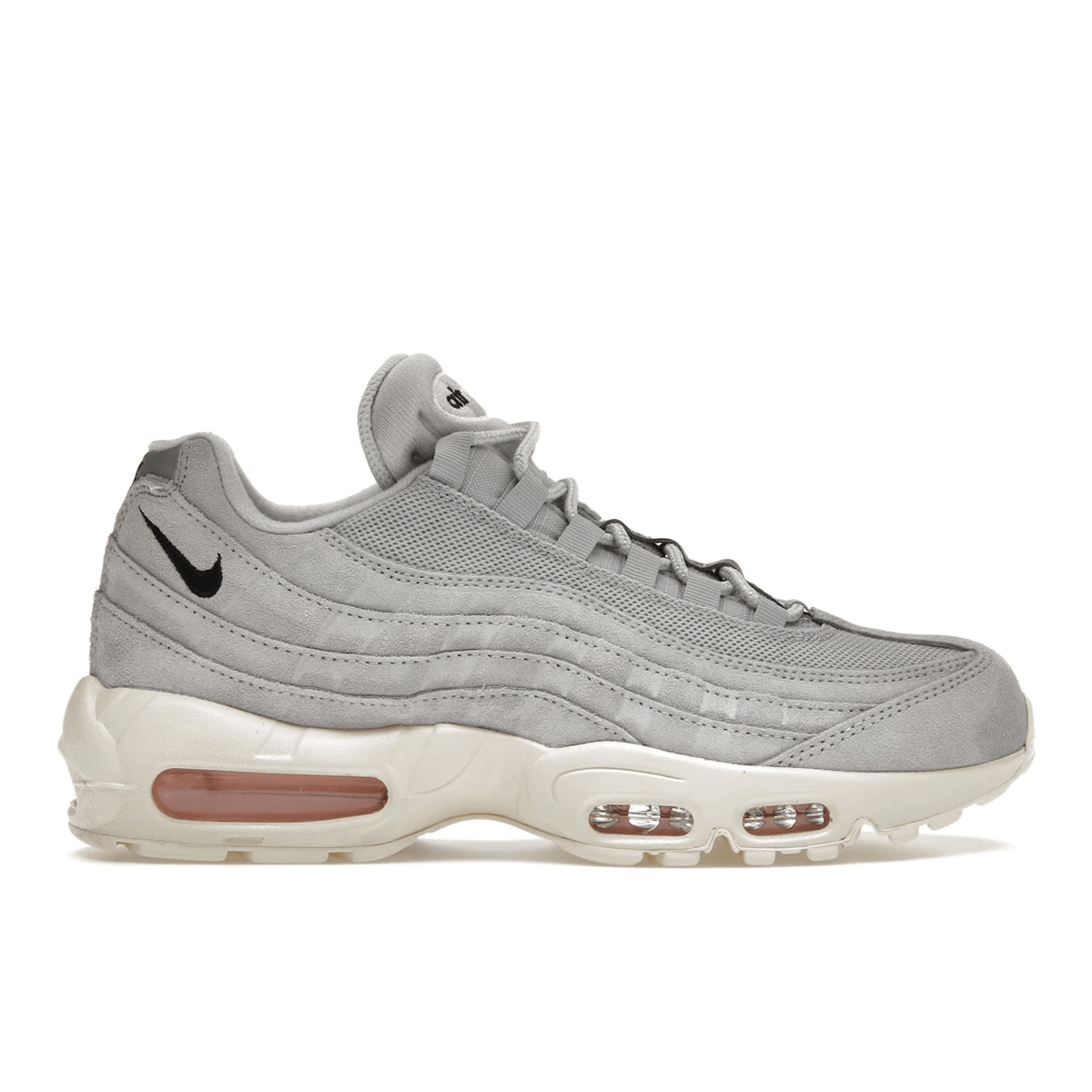 Nike Air Max 95 Gray Fog Pink Foam — 36