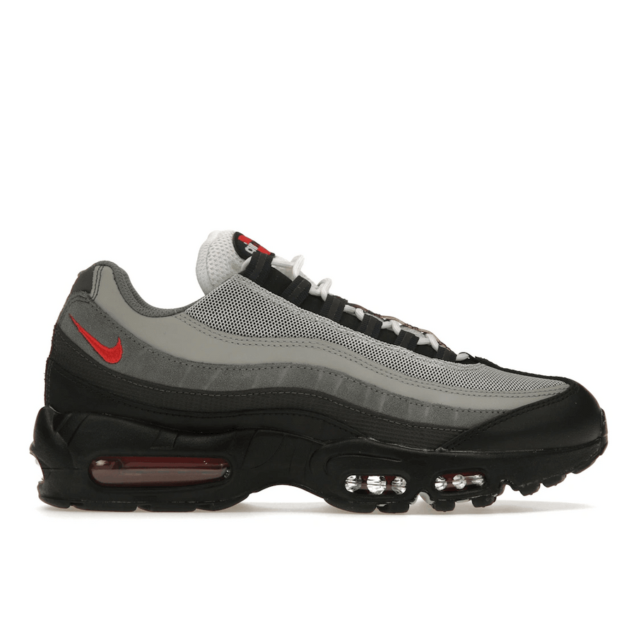 Nike Air Max 95 Track Red Smoke Grey — 36