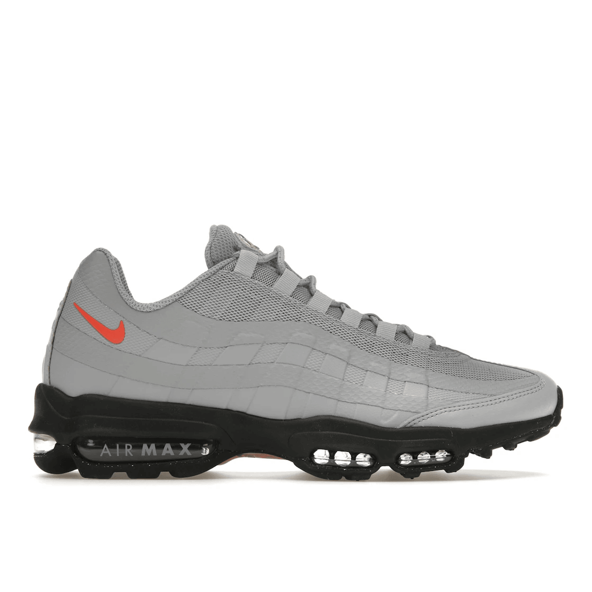 Nike Air Max 95 Ultra Wolf Gray Bright Crimson — 36