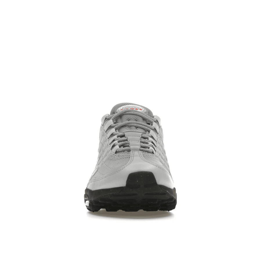 Nike Air Max 95 Ultra Wolf Gray Bright Crimson — 36