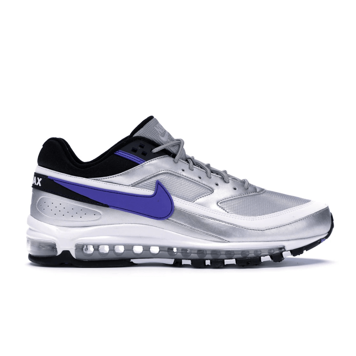 Nike Air Max 97/BW Metallic Silver Persian Violet — 36