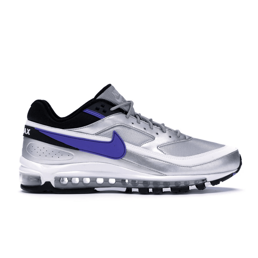 Nike Air Max 97/BW Metallic Silver Persian Violet — 36
