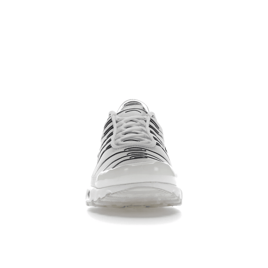 Nike Air Max Plus White Neon Metallic Silver — 36
