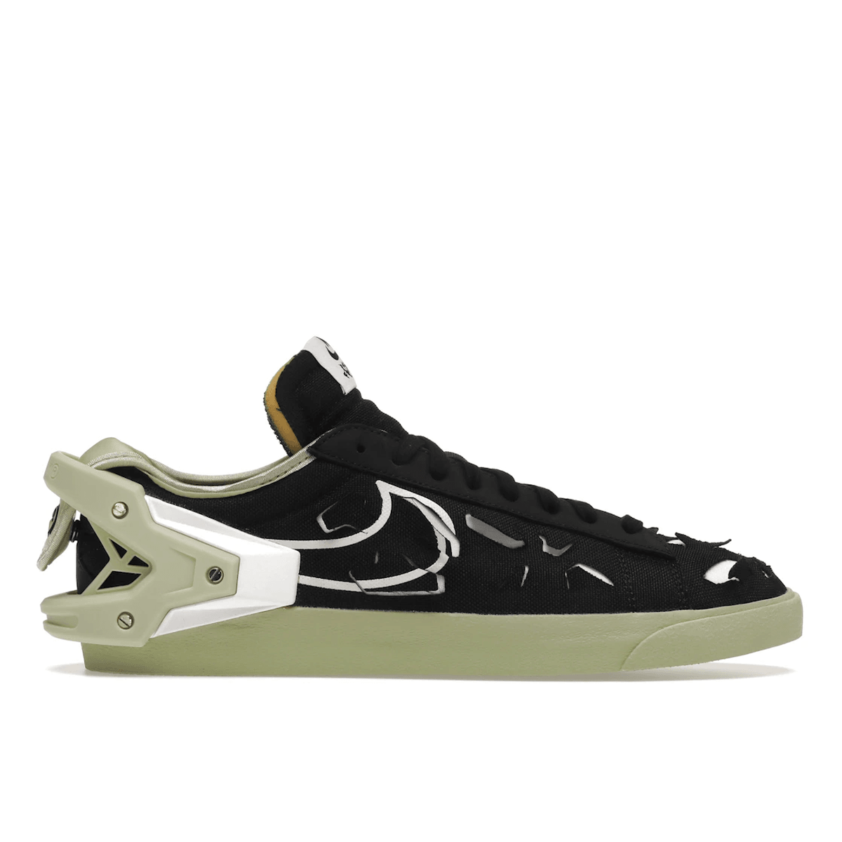 Nike Blazer Low Acronym Black Olive Aura — 36