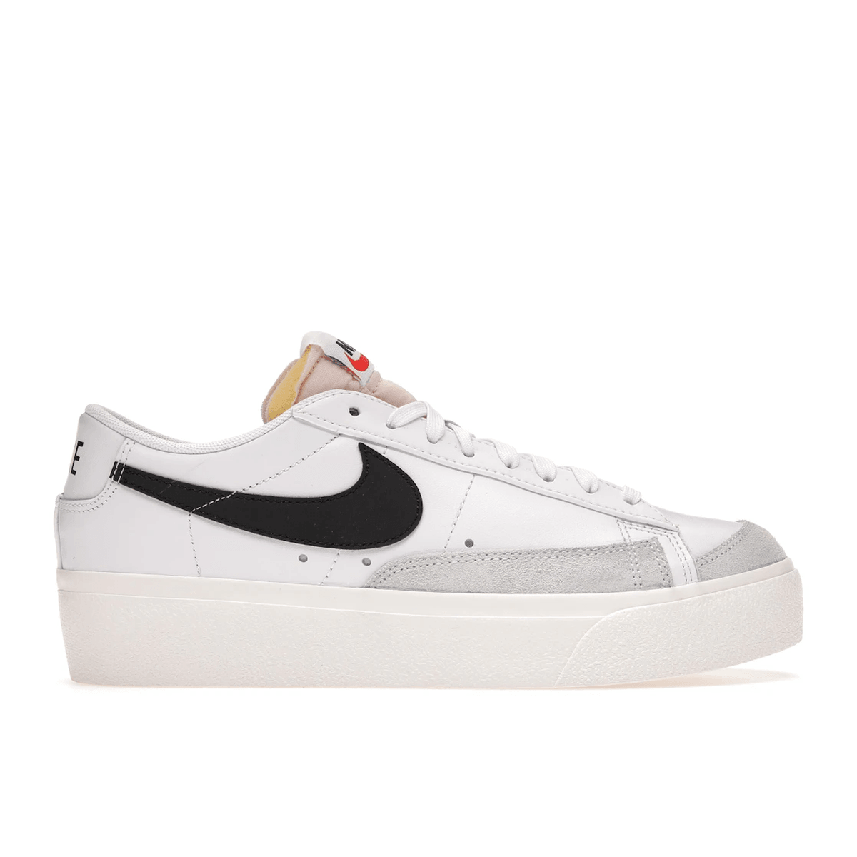 Nike Blazer Low Platform White Black — 36
