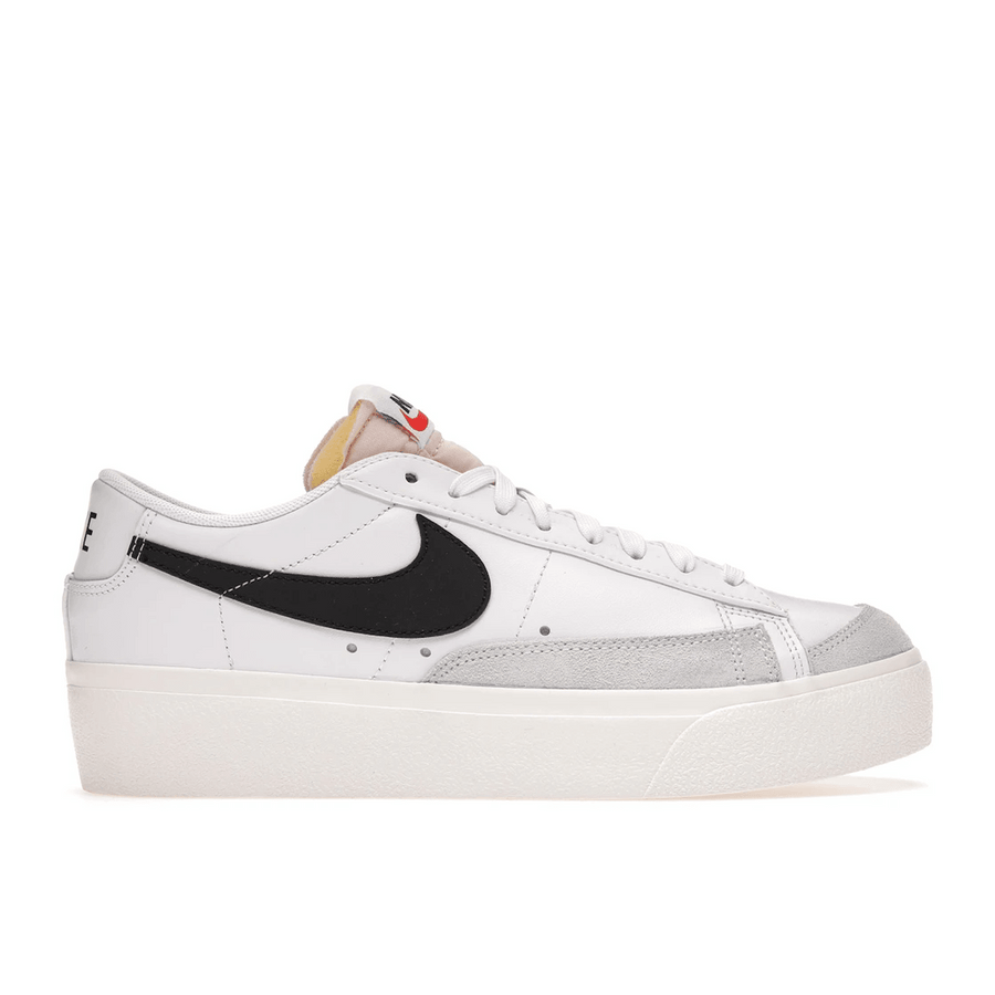 Nike Blazer Low Platform White Black — 36
