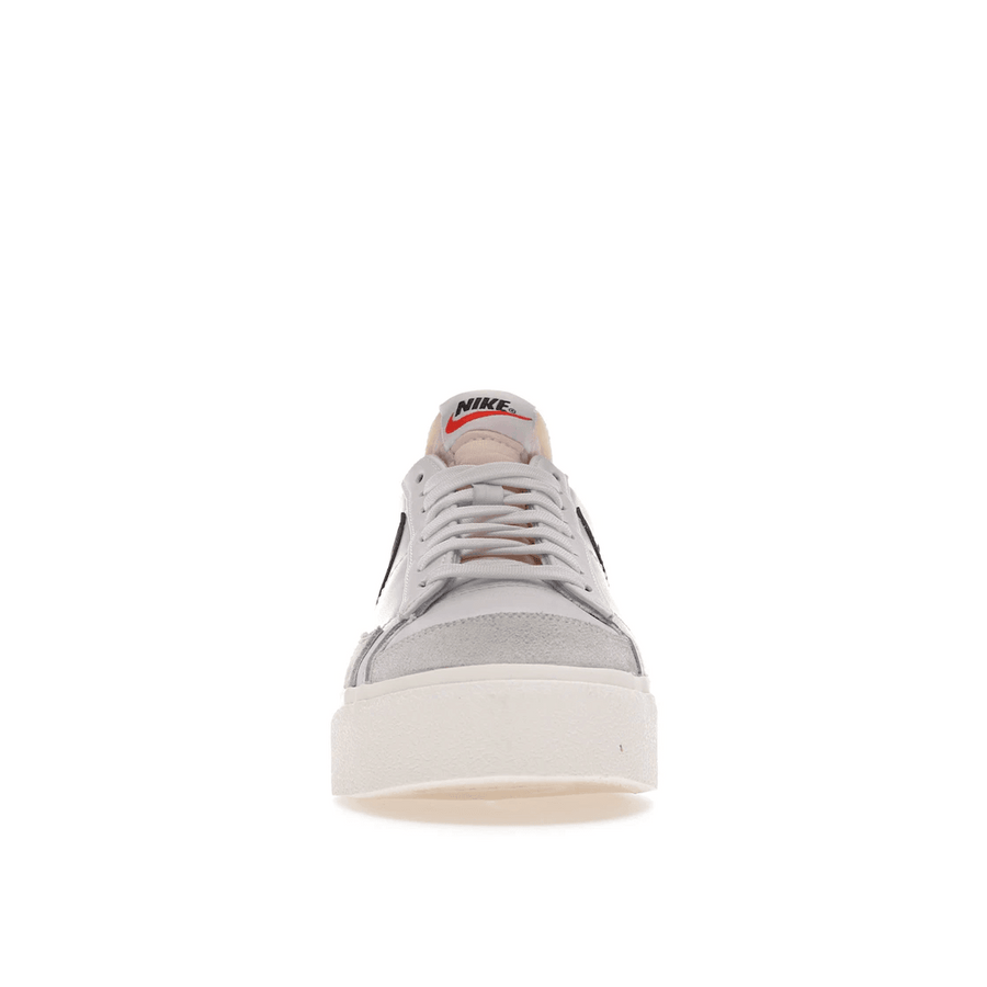 Nike Blazer Low Platform White Black — 36