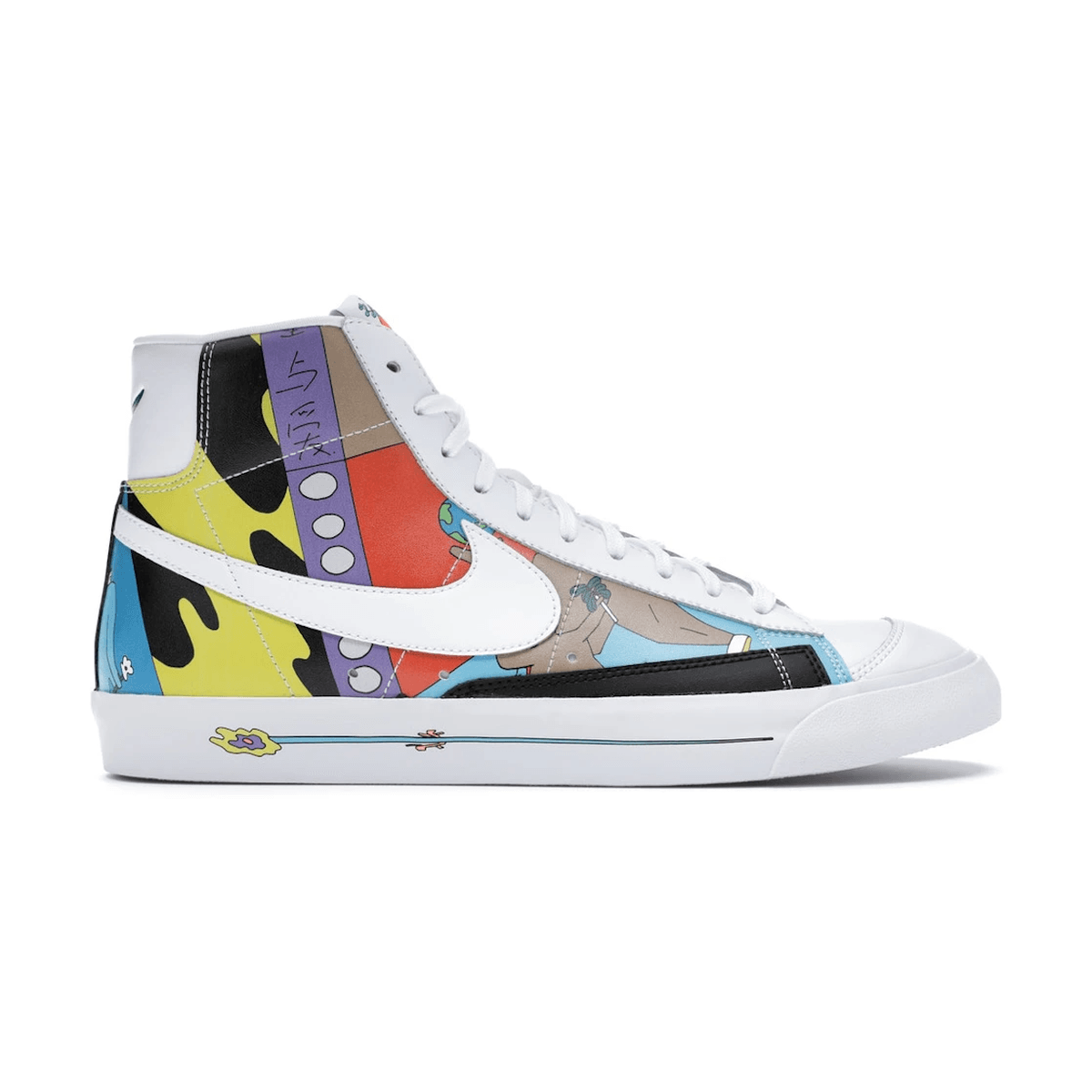 Nike Blazer Mid 77 Flyleather Ruohan Wang — 36