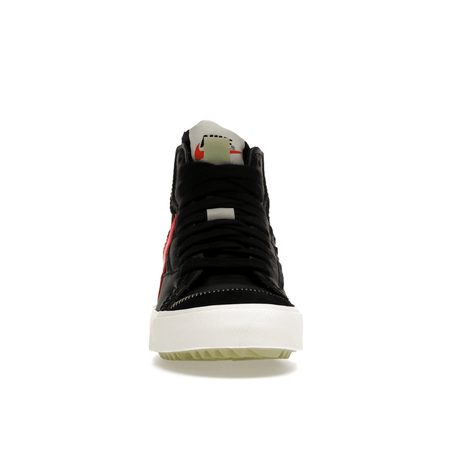 Nike Blazer Mid 77 Jumbo Black Bright Crimson — 36