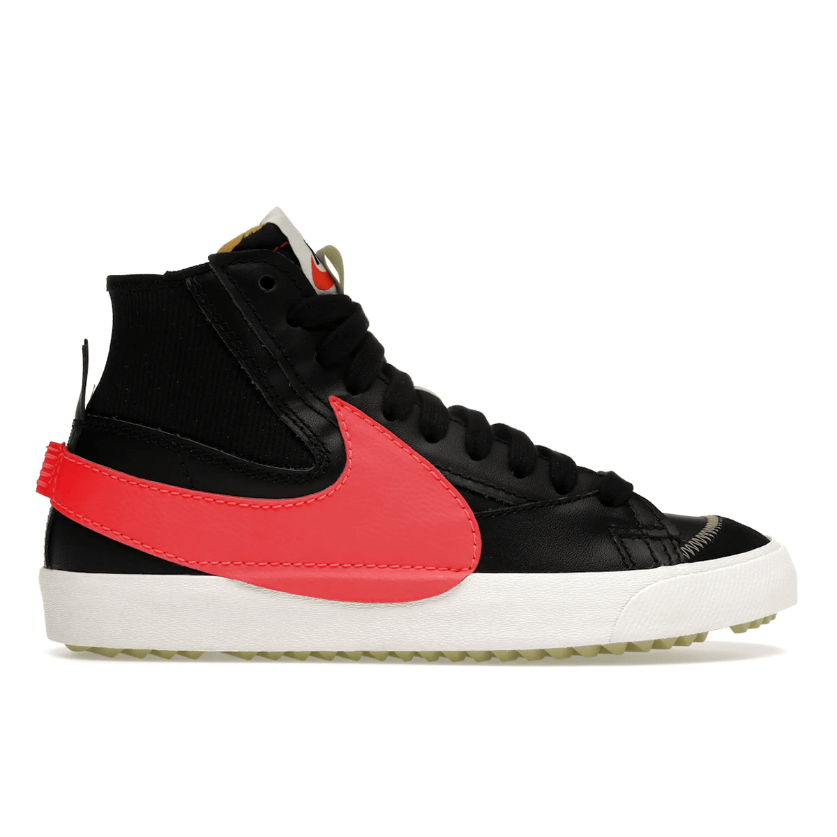 Nike Blazer Mid 77 Jumbo Black Bright Crimson — 36