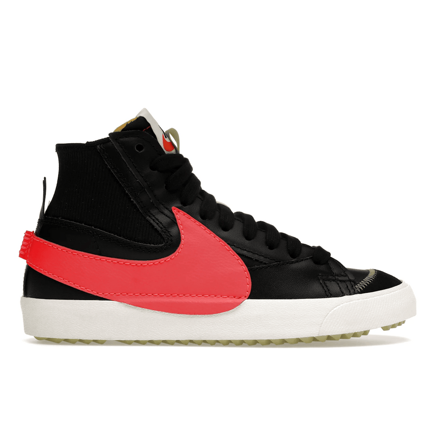 Nike Blazer Mid 77 Jumbo Black Bright Crimson — 36