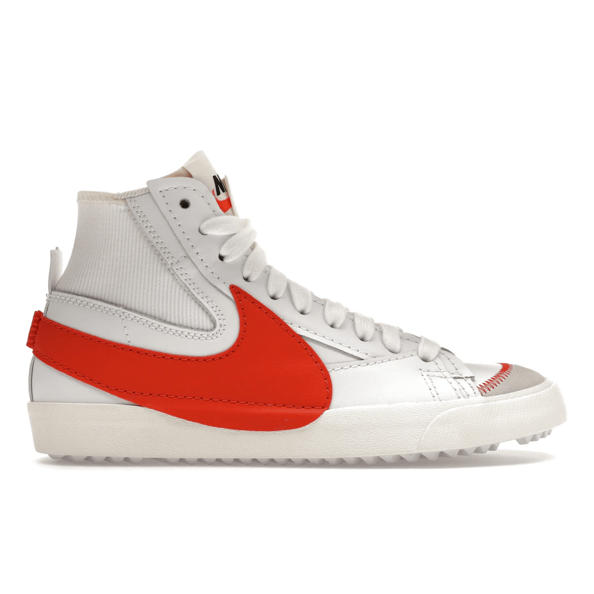 Nike Blazer Mid 77 Jumbo White Total Orange — 36