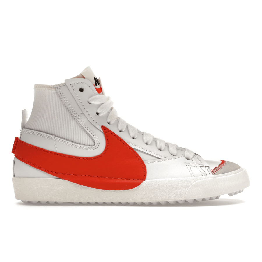 Nike Blazer Mid 77 Jumbo White Total Orange — 36