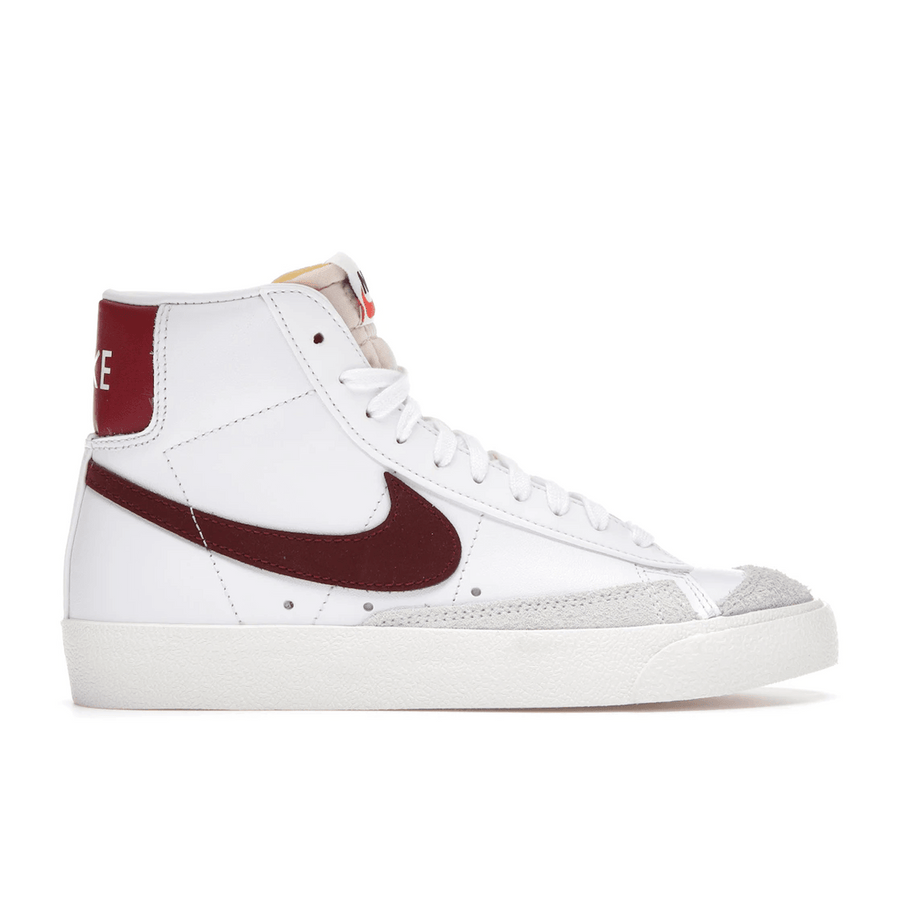 Nike Blazer Mid 77 White Team Red — 36