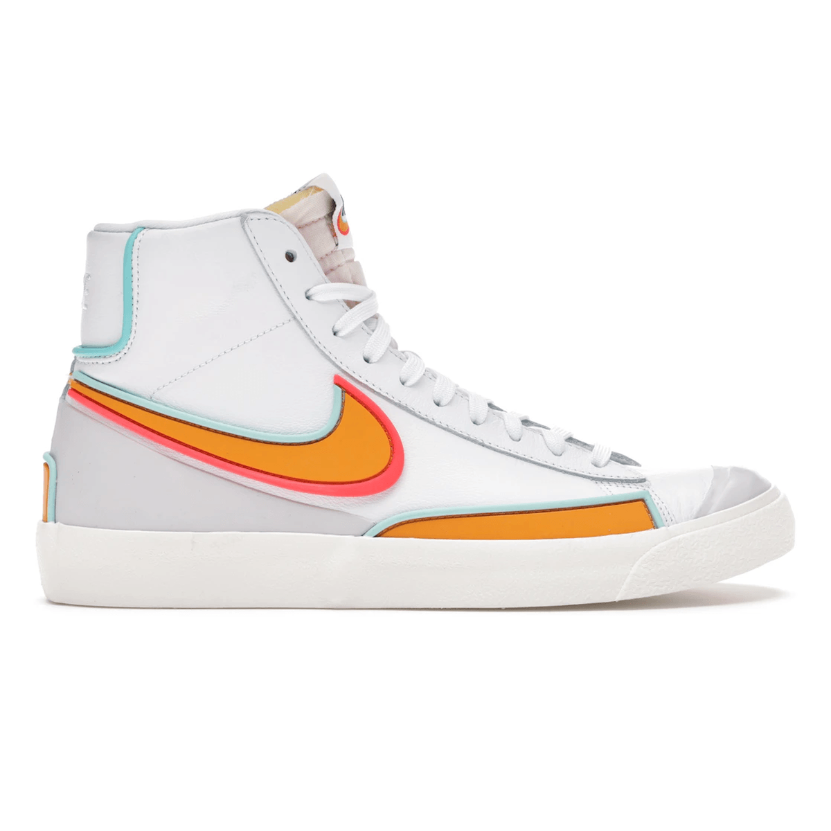 Nike Blazer Mid Infinite White Kumquat — 36