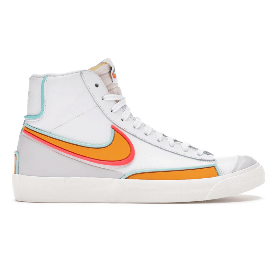 Nike Blazer Mid Infinite White Kumquat — 36