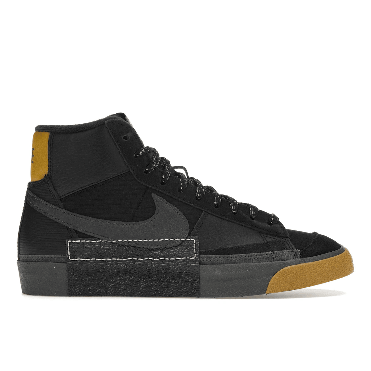 Nike Blazer Mid Pro Club Black Bronzine — 36