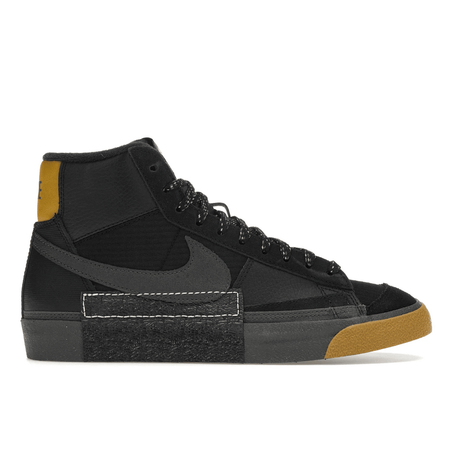 Nike Blazer Mid Pro Club Black Bronzine — 36