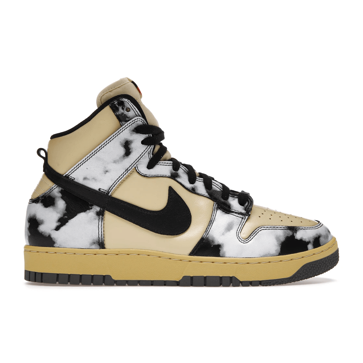 Nike Dunk High 1985 Black Acid Wash — 36