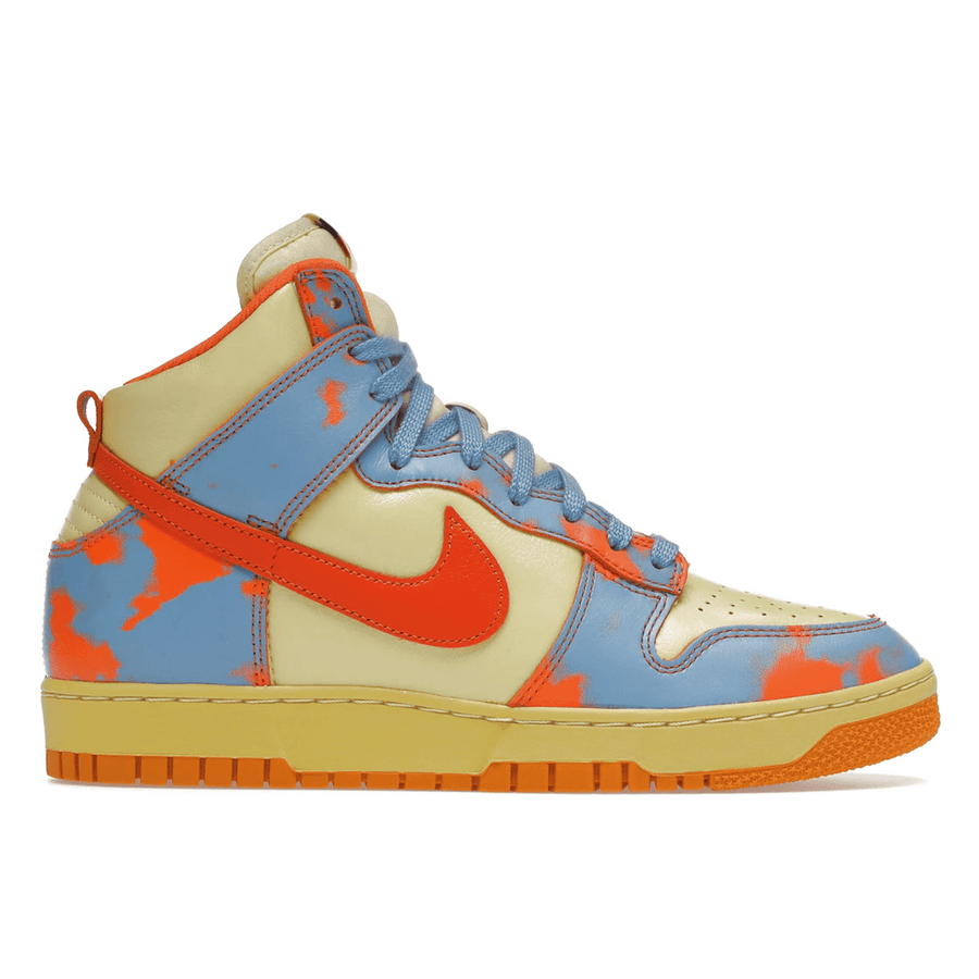 Nike Dunk High 1985 SP Orange Acid Wash — 36