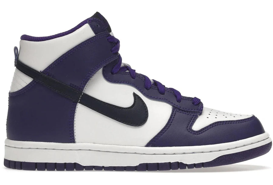 Nike Dunk High Electro Purple Midnight Navy — 36