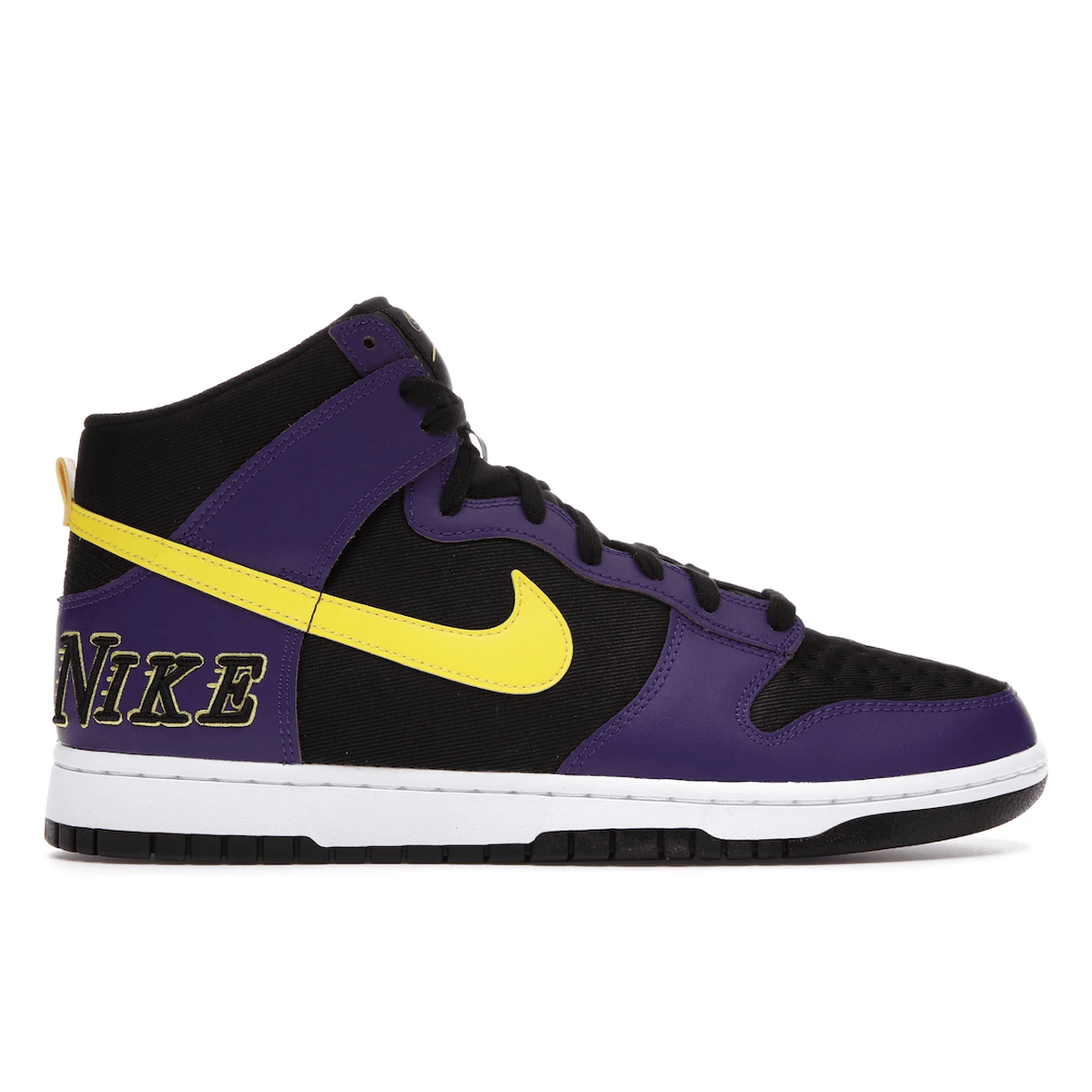 Nike Dunk High EMB Lakers — 36