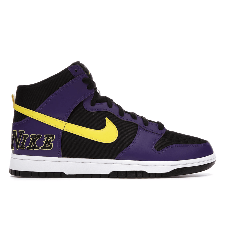 Nike Dunk High EMB Lakers — 36