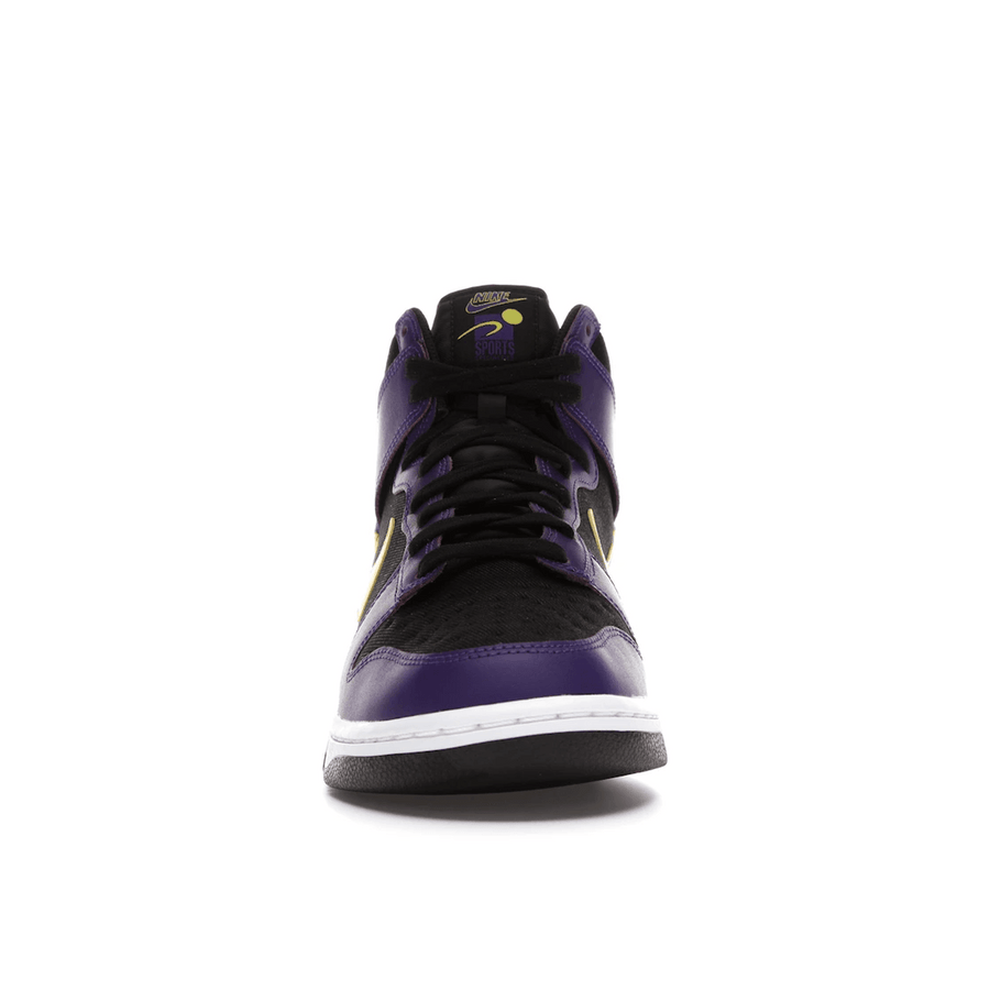 Nike Dunk High EMB Lakers — 36