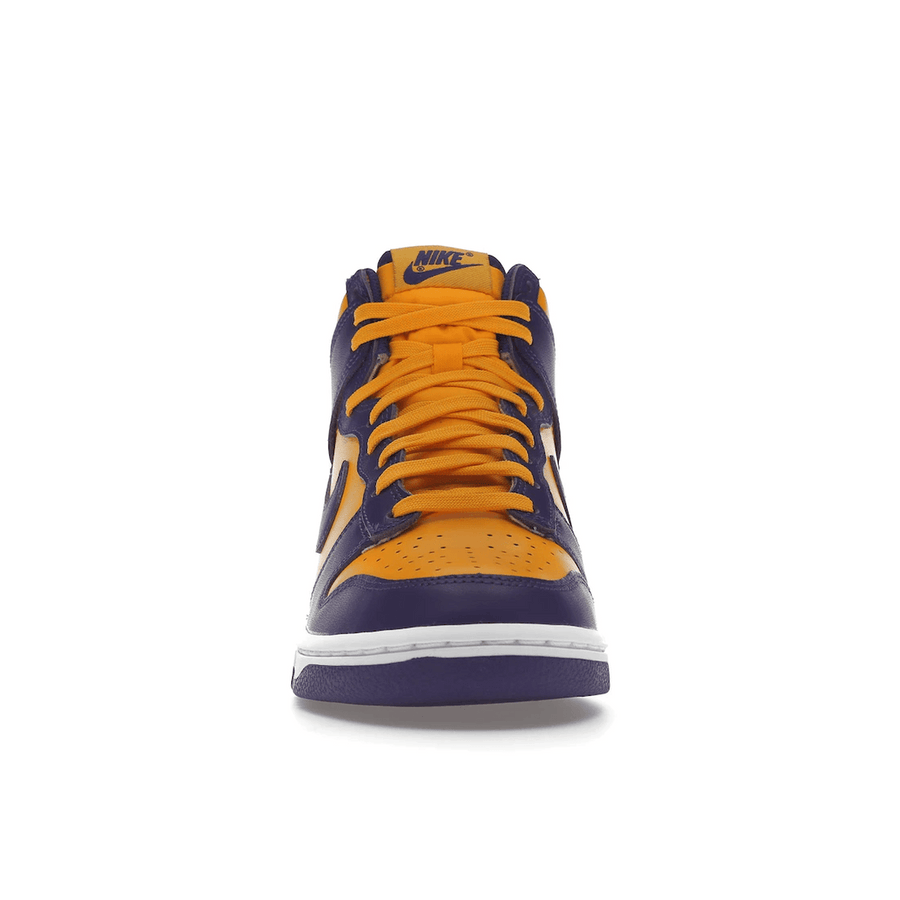 Nike Dunk High Lakers — 36