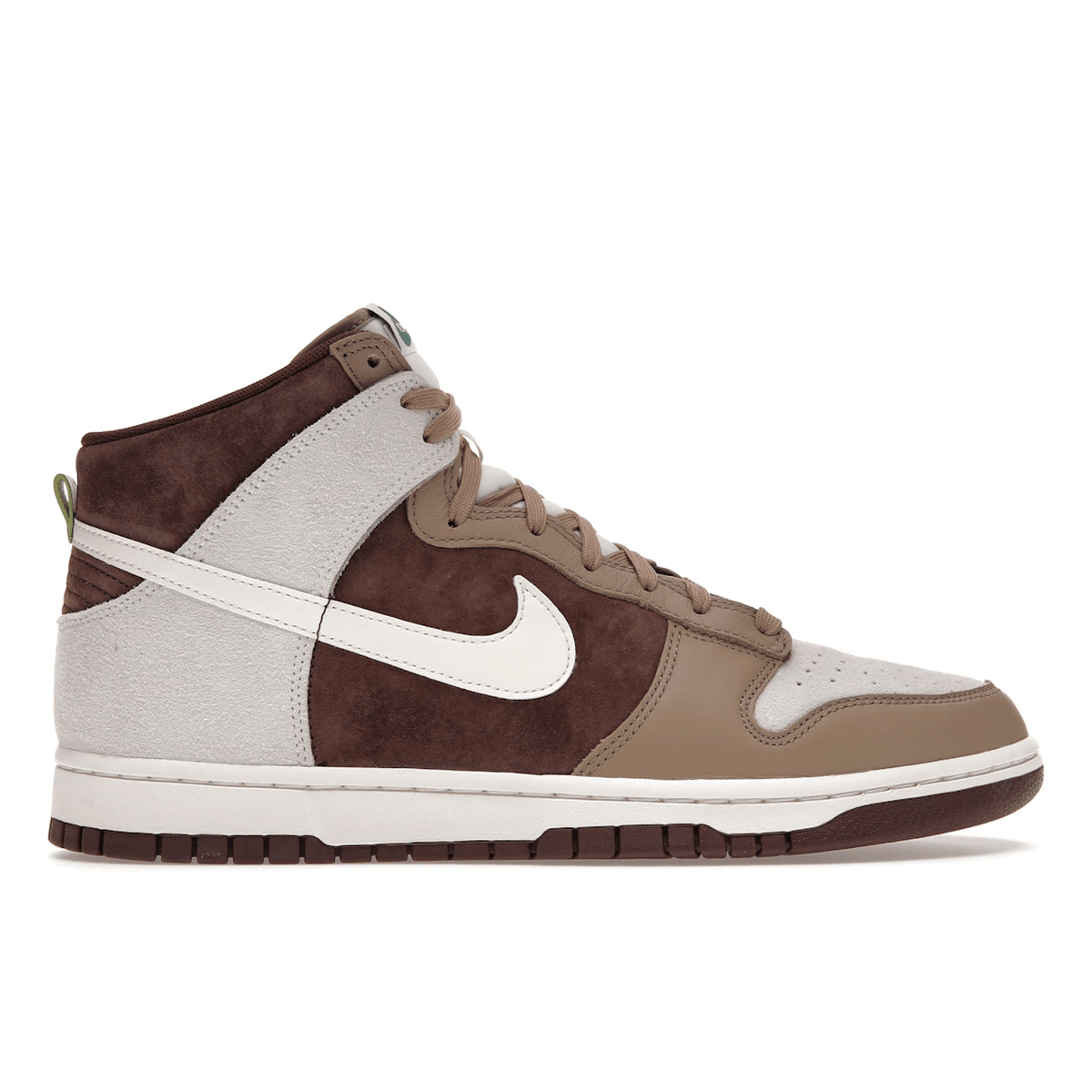 Nike Dunk High Light Chocolate — 36