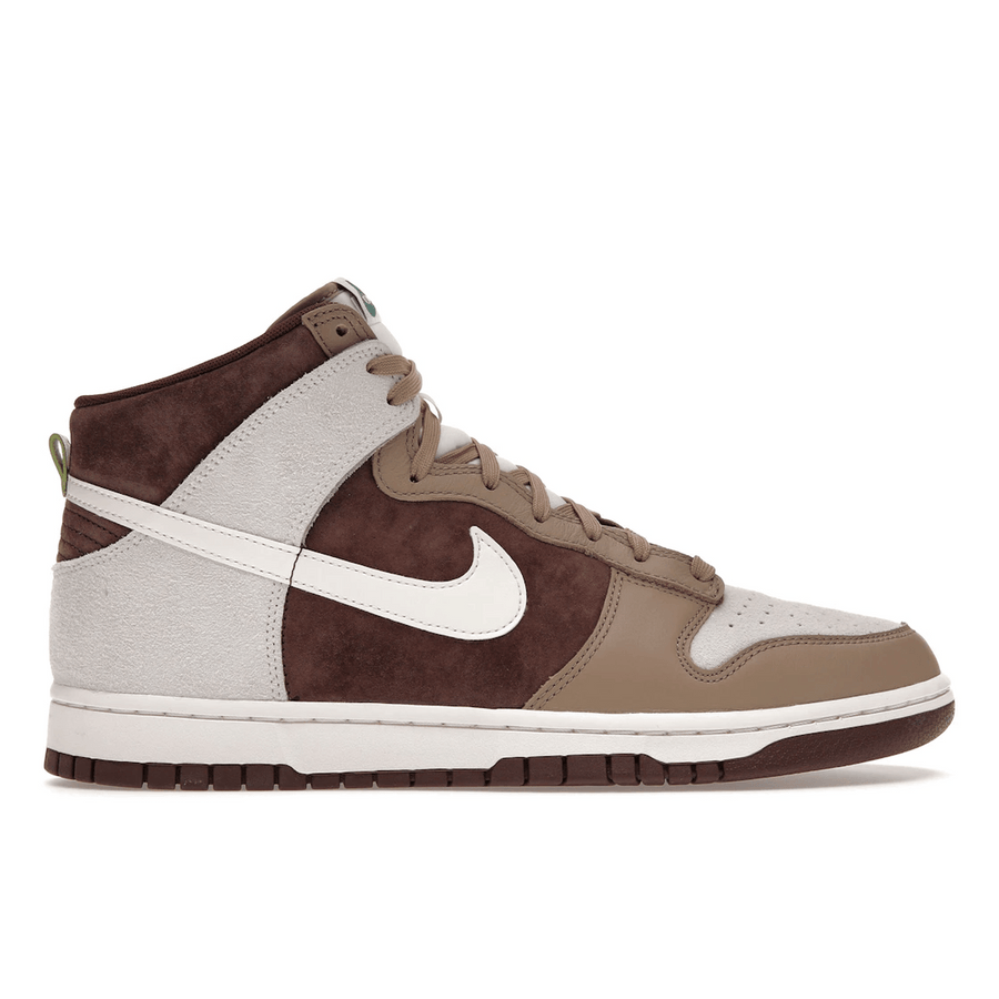 Nike Dunk High Light Chocolate — 36