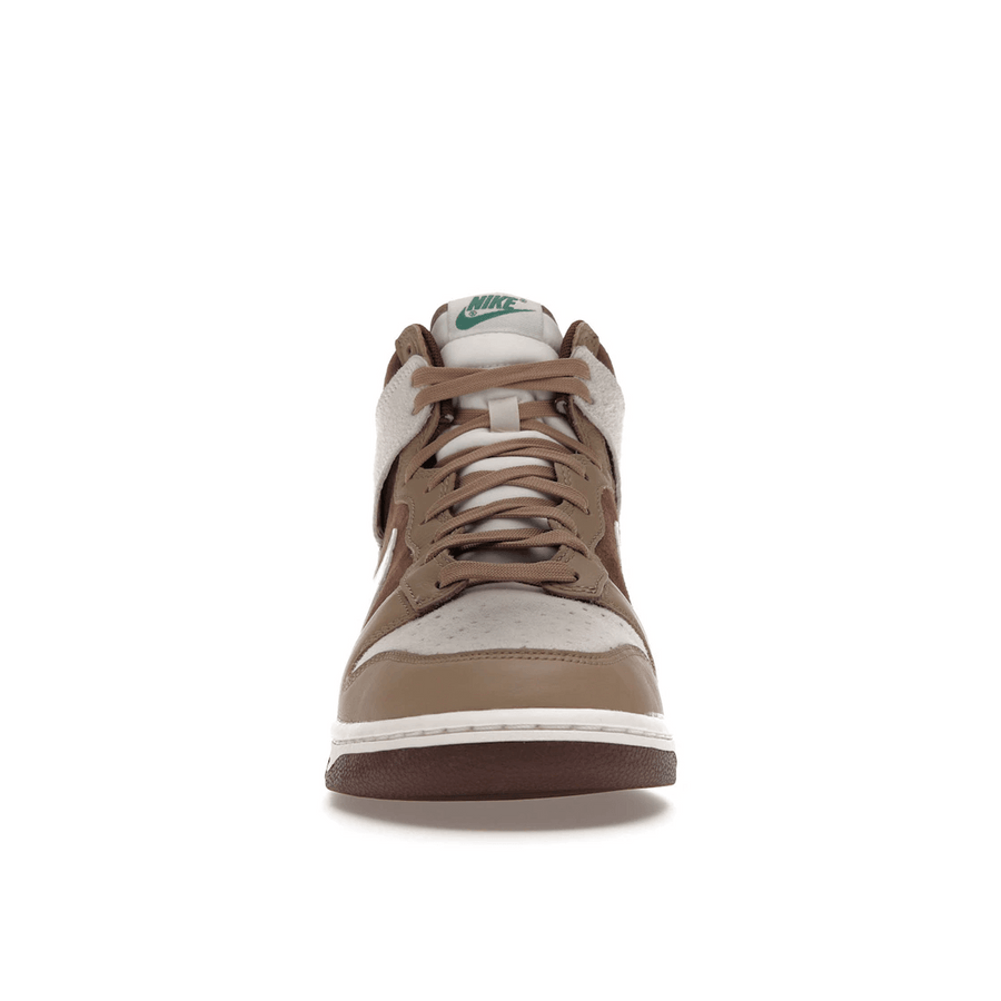 Nike Dunk High Light Chocolate — 36
