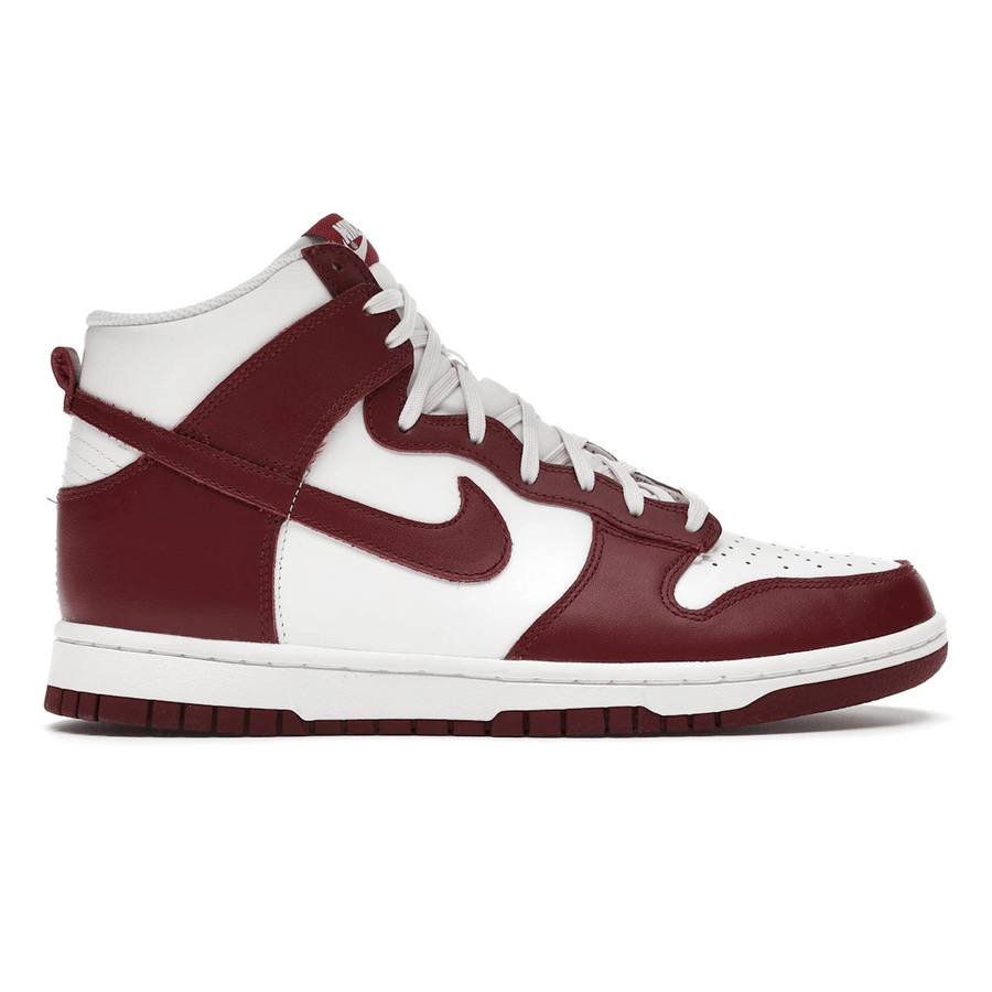 Nike Dunk High Sail Team Red — 36